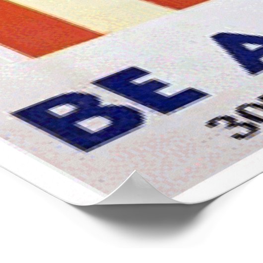 BE A US MARINE POSTER (Hoek)