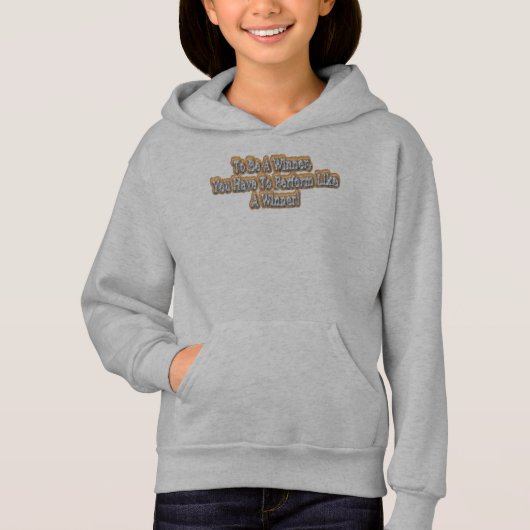 "Be a Winner" Schattige ontwerp. Bestel nu (Voorkant)