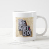 Be, Act, Do Grote Koffiekop (Rechts)