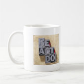 Be, Act, Do Koffiemok (Links)