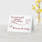 **BE ALTIJD DOOR MIJN ZIJDE** EN MARIE ME KAART (Gele Bloem)