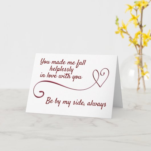 **BE ALTIJD DOOR MIJN ZIJDE** EN MARIE ME KAART (Gele Bloem)