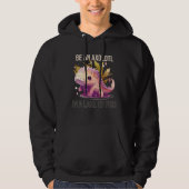 Be an Axolotl In A Lake Of Fish Salamander Ocean A Hoodie (Voorkant)