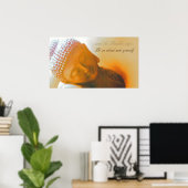 Be an island... poster (Thuiskantoor)