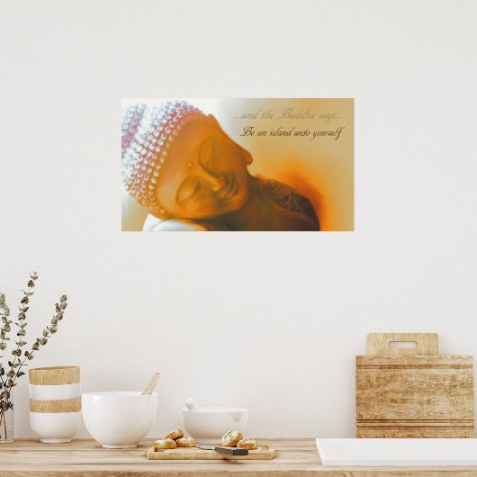 Be an island... poster (Keuken)