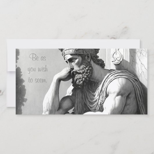 Be as you wish to seem (Voorkant)