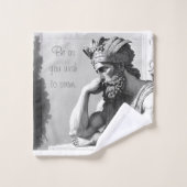 Be as you wish to seem bad handdoek (Wasdoekje)