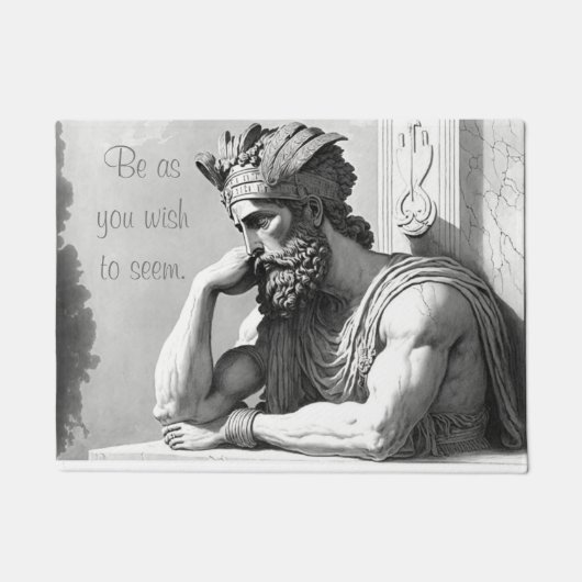 Be as you wish to seem deurmat (Voorkant)