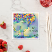 BE AT PEACE - set van 50 aangepaste servetten (Insitu)