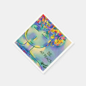 BE AT PEACE - set van 50 aangepaste servetten (Hoek)