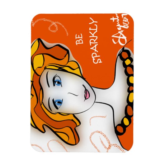 BE ATTITUDES - WEES SPRANKELEND MAGNEET (Verticaal)