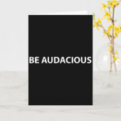 Be Audacious Essential Clothes _ Christmas, New Ye Kaart (Gele Bloem)