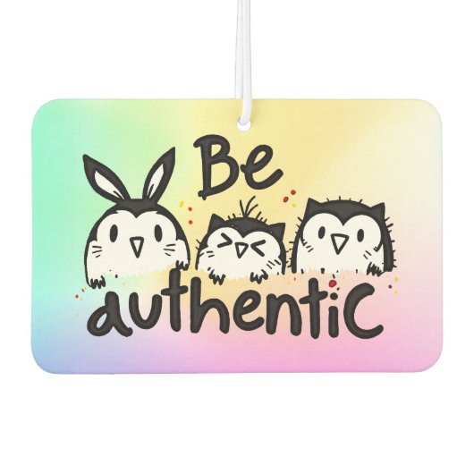 Be Authentic Luchtverfrisser (Voorkant)
