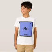 Be - Beth Grappige Chemie Elementsymbool Naam T-sh T-shirt (Voorkant volledig)
