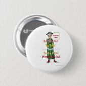 Be Bold, Be Kind Ronde Button 5,7 Cm (Voorkant /achterkant)