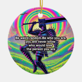 "Be bold, be you" Hoogwaardig ornament