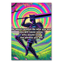 "Be bold, be you" Hoogwaardige tafel nummer kaart