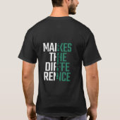 Be Bold design t-shirts (Achterkant)