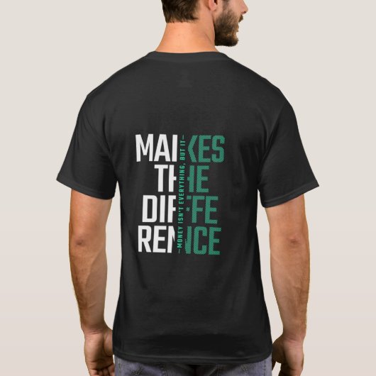 Be Bold  design t-shirts  (Achterkant)