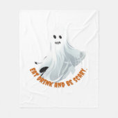 Be Boos Eat Drink And Be Scary Classic  Fleece Deken (Voorkant)