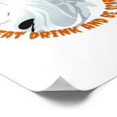 Be Boos Eat Drink And Be Scary Classic  Poster (Hoek)