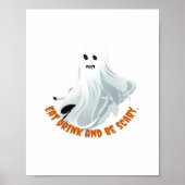 Be Boos Eat Drink And Be Scary Classic  Poster (Voorkant)