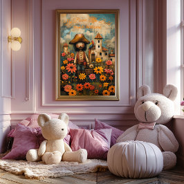 Be Brave, Be Bold - Póster Motivador infantil Perfect Poster