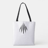 Be Brave Women Hoodie Tote Bag (Achterkant)