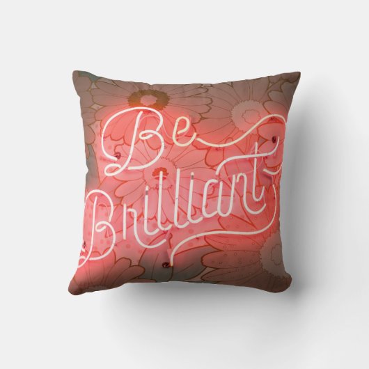 BE BRILLIANT square cushion Kussen (Achterkant)