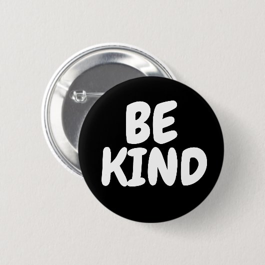 BE BUTTONNEN RONDE BUTTON 5,7 CM (Voorkant /achterkant)