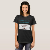 BE CALM AND WATCH LITTLE HOUSE ON THE PRAIRIE  T-SHIRT (Voorkant volledig)