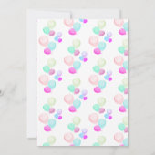 Be Cappy Capybara Fiets Kinder Leuk Verjaardagsfee Kaart (Achterkant)