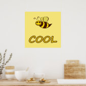Be Cool, Bee Gifts ,I Love Bee, Beekeeping Gift Poster (Keuken)