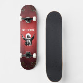 Be Cool Jesus Skateboard. Persoonlijk Skateboard (Voorkant)