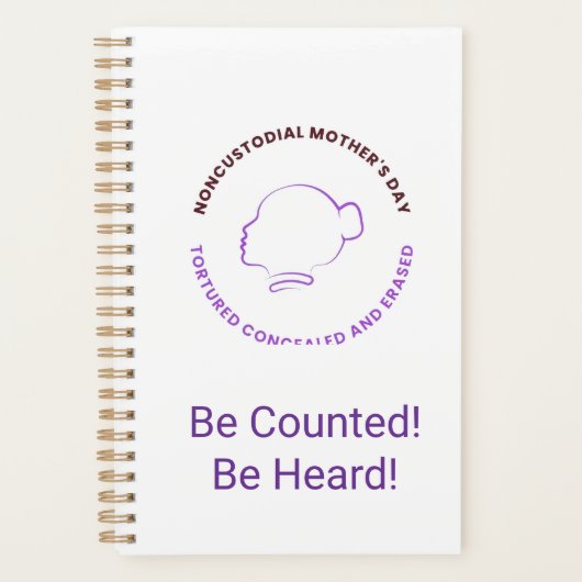 Be Counted! Be Heard! Planner! Planner (Voorkant)