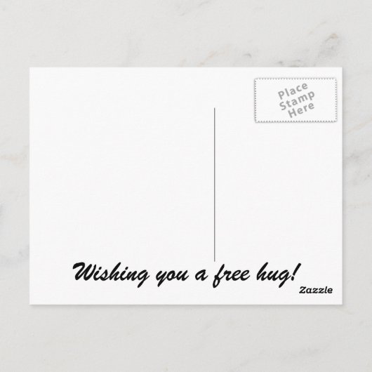 Be_Counted Briefkaart (Achterkant)