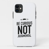 Be curious black Case-Mate iPhone case (Achterkant)