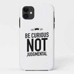 Be curious black Case-Mate iPhone case