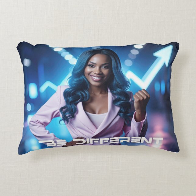 BE DIFFERENT ACCENT KUSSEN (Voorkant)