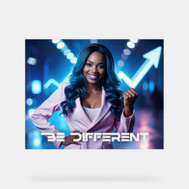 BE DIFFERENT ACRYL BORD