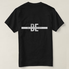 Be Different | Motivational Typography T-Shirt