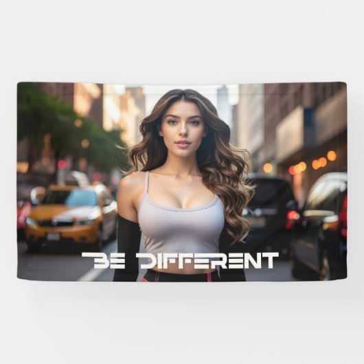 BE DIFFERENT SPANDOEK (Horizontaal)