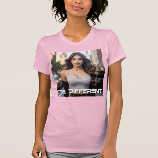 BE DIFFERENT T-SHIRT (Voorkant)