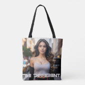 BE DIFFERENT TOTE BAG (Achterkant)