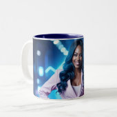 BE DIFFERENT TWEEKLEURIGE KOFFIEMOK (Voorkant links)