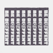 Be Direffent Fleece Deken (Voorkant (Horizontaal))