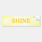 BE DIVINE, SCHIJN BUMPERSTICKER (Voorkant)