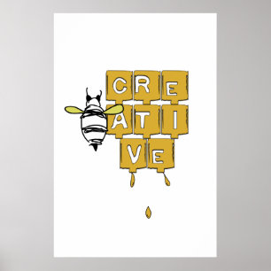 BE(e) creatief Poster