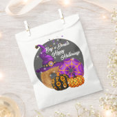 Be-editabele Feest in de Patch Halloween Snoepzakk Bedankzakje (Geknipt)