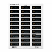 Be-editable Chanukia Kaarsen Etiket (Full Sheet)